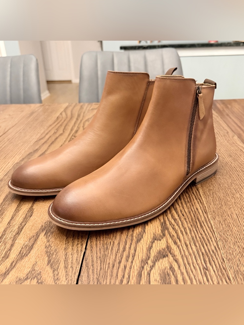 Thomas & Vine Men's Rami Boot Cognac - Men's Size 13. LIKE N E W J